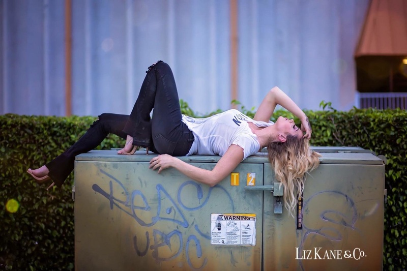 Female model photo shoot of Liz Kane FL Photog