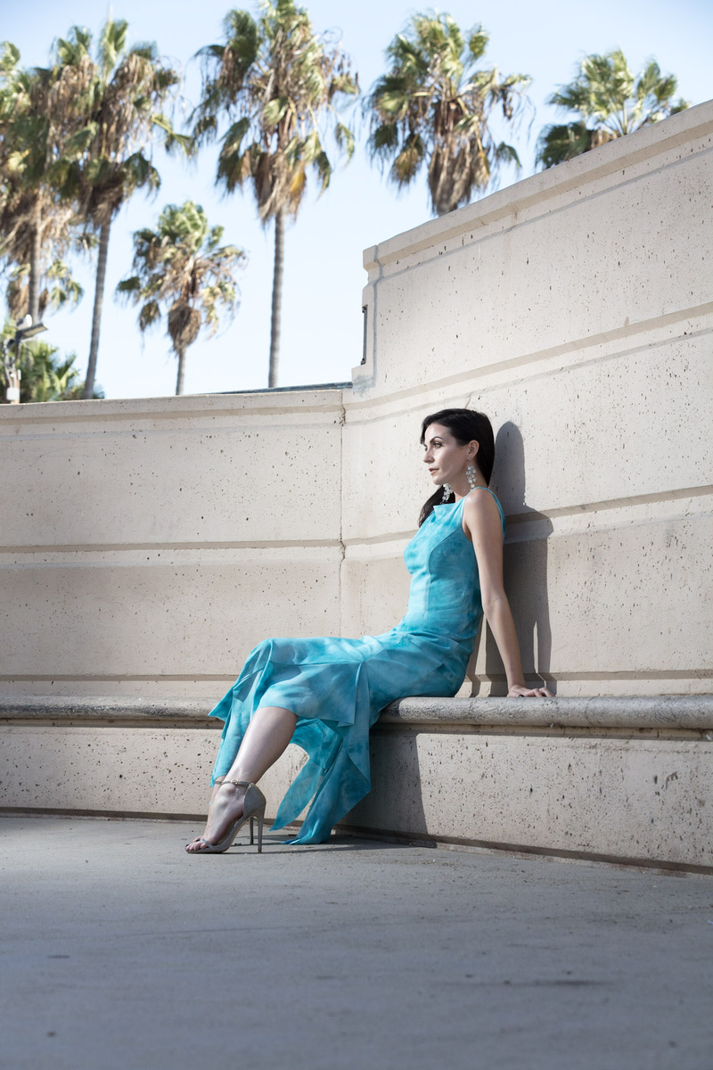 Female model photo shoot of JC Murray in Santa Monica CA