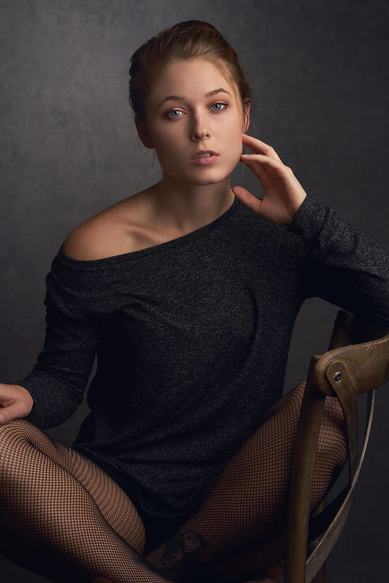 Female model photo shoot of CarrieHmodel by KyleHarrellPhotography