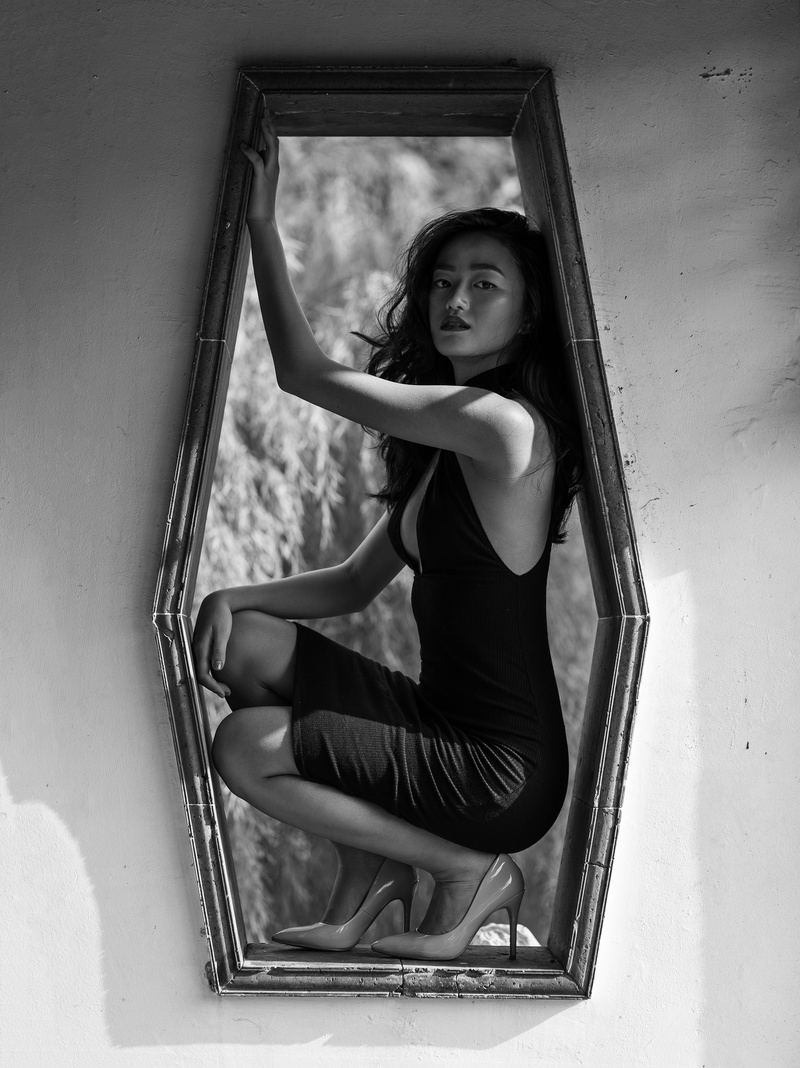 Female model photo shoot of Soraya Agullo Tecles in Singapore