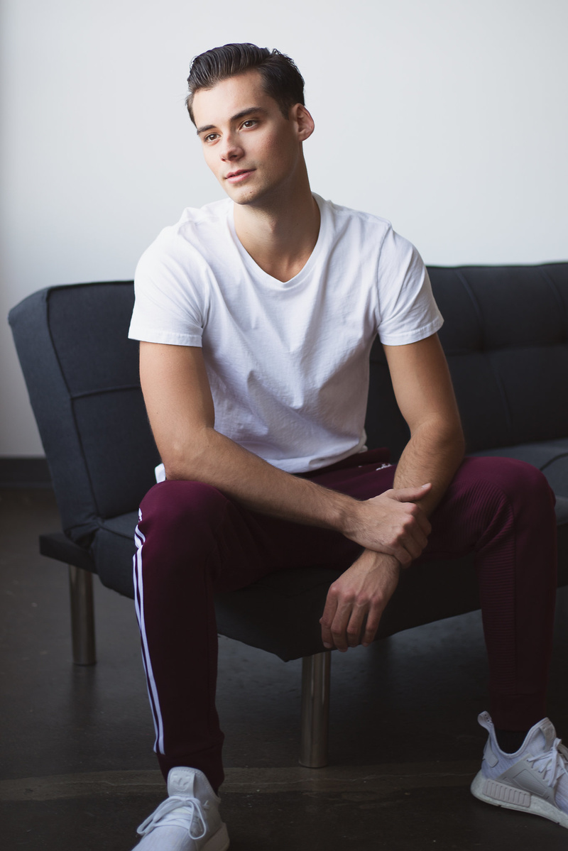 Male model photo shoot of Logan Wade by Catherine Palladino
