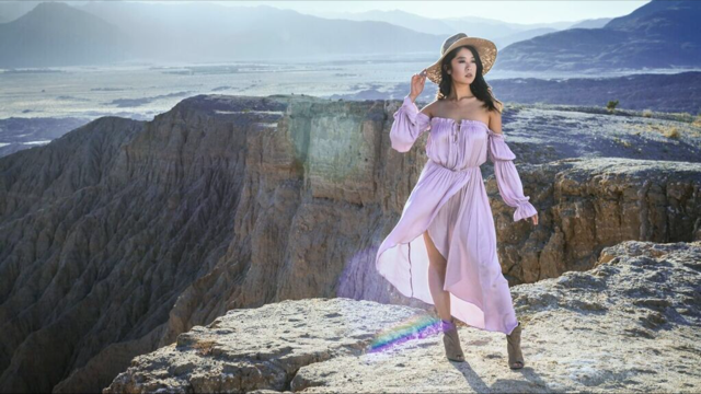 Female model photo shoot of Jeddie K in Borrego Springs, CA