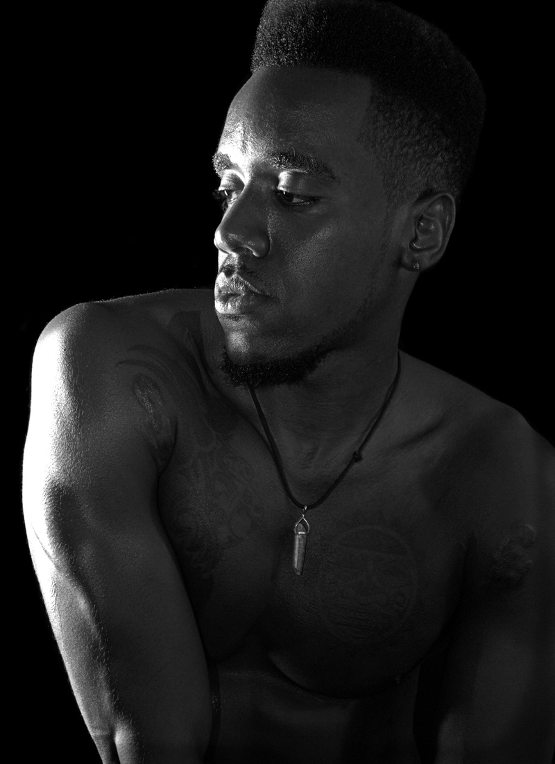 Male model photo shoot of Herv by Melanin Men Photography