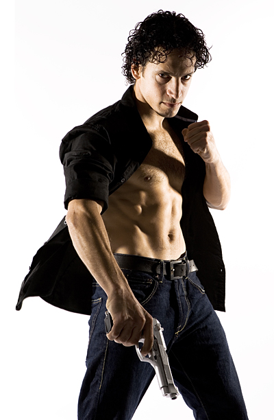 Male model photo shoot of Fight Choreographer