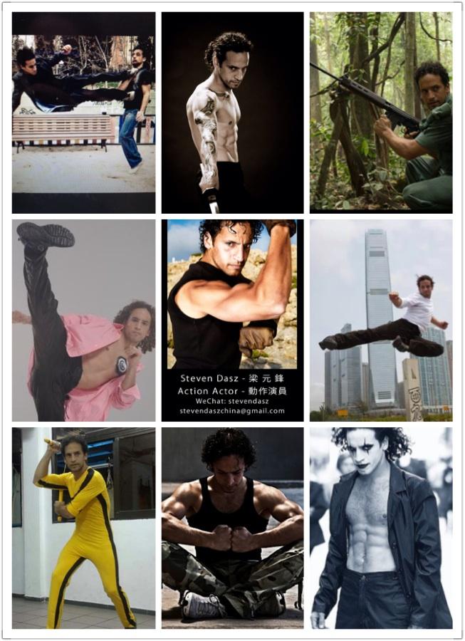 Male model photo shoot of Stunt Actor in India