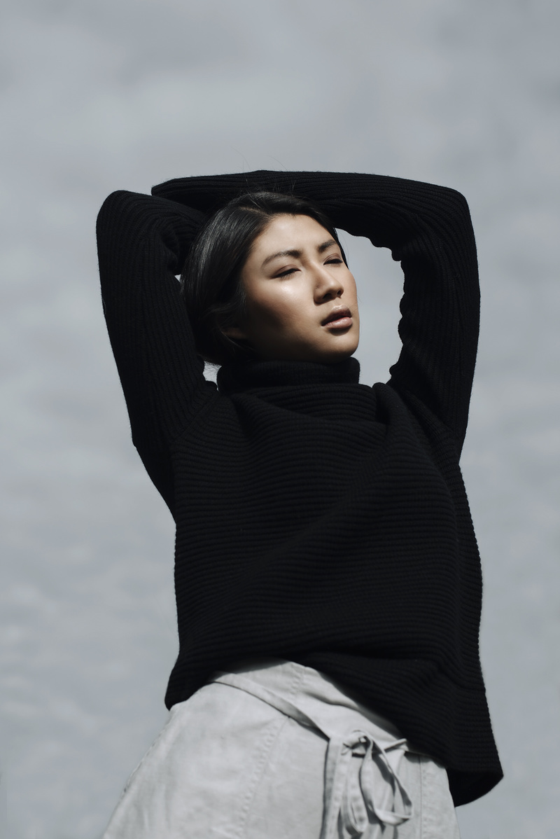 Female model photo shoot of C M Chau