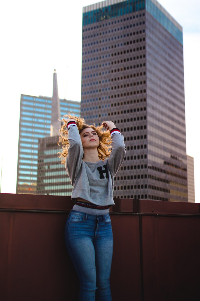 Female model photo shoot of TheHayleeOber in Dallas