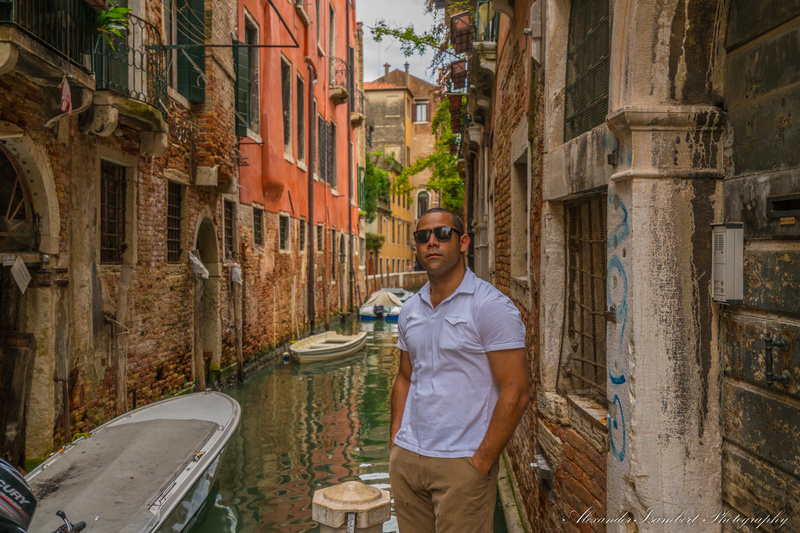 Male model photo shoot of UlyssesIsambert in Venice, Italy