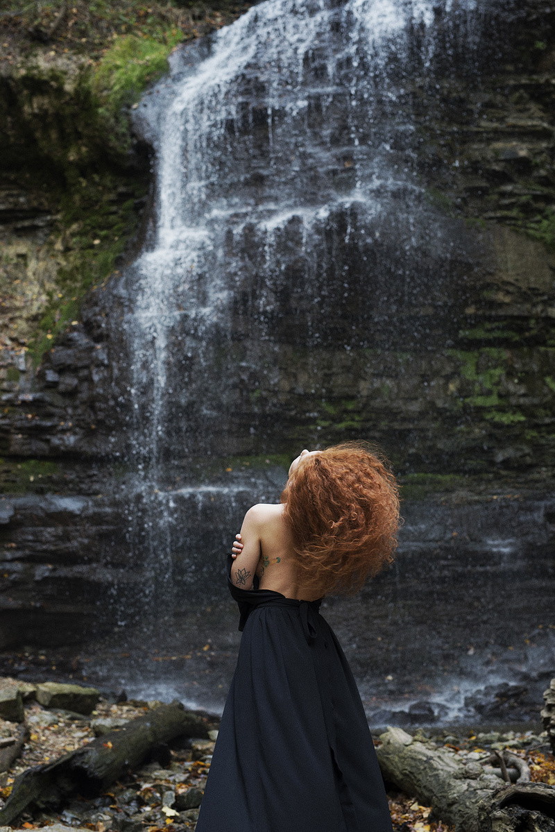 Female model photo shoot of taylorgrantphoto in Tiffany Falls, Hamilton, ON