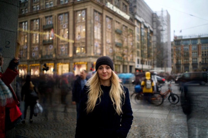 Female model photo shoot of BilgeAksoy in Amsterdam