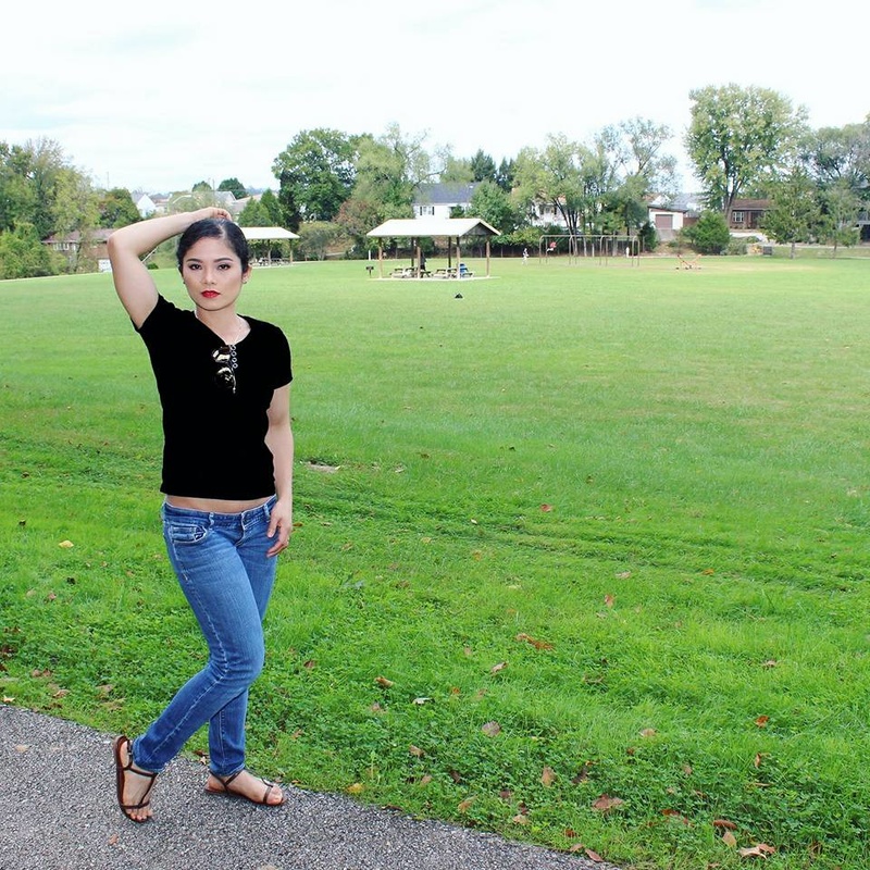 Female model photo shoot of cathlaine in Joplin Park South Charleston, WV