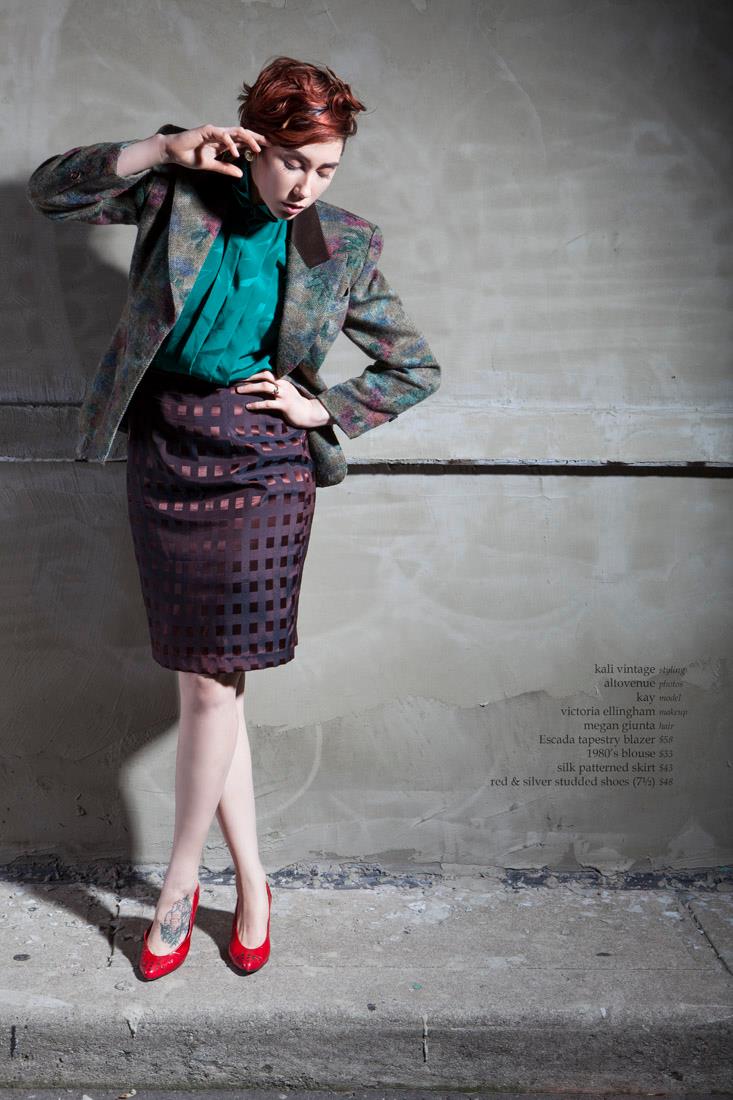 Female model photo shoot of Kay Modernize Sew
