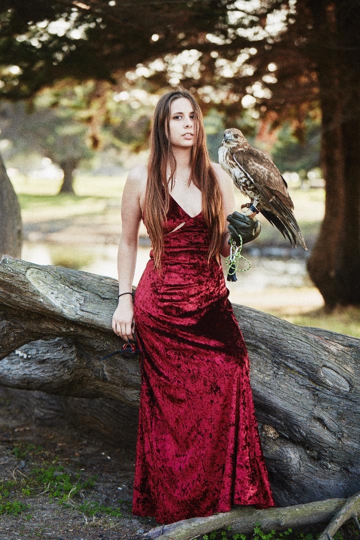 Female model photo shoot of Skyler Wolf