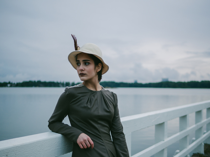 Male and Female model photo shoot of ustun and Riim in Helsinki