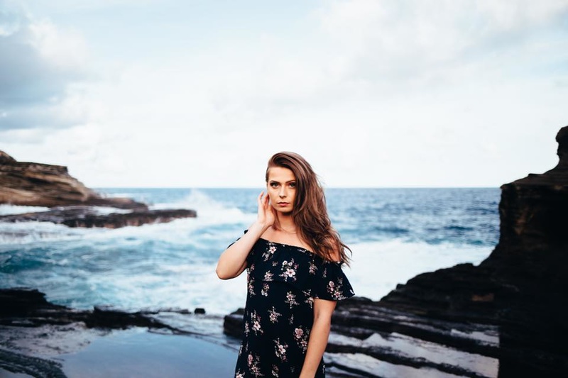 Female model photo shoot of EmileeHannah in Honolulu