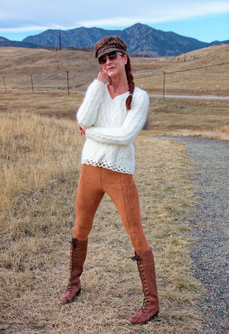 Female model photo shoot of Morgana Mikolov in Leyden,Colorado