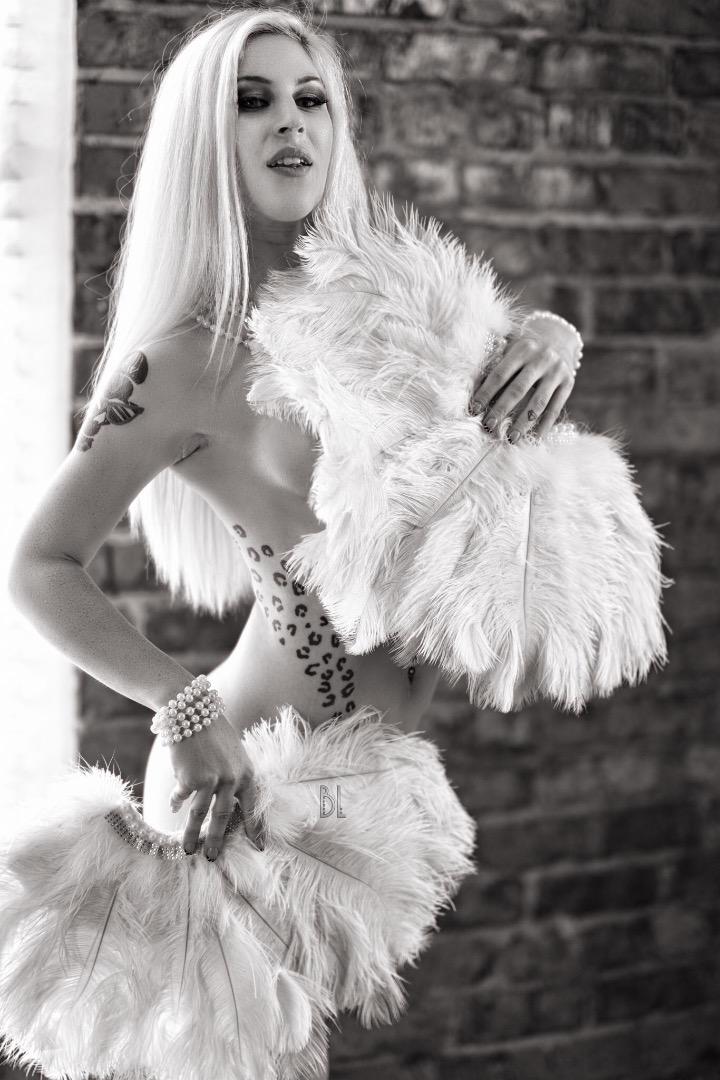 Female model photo shoot of Whitney Adrenaline by Barney Lee