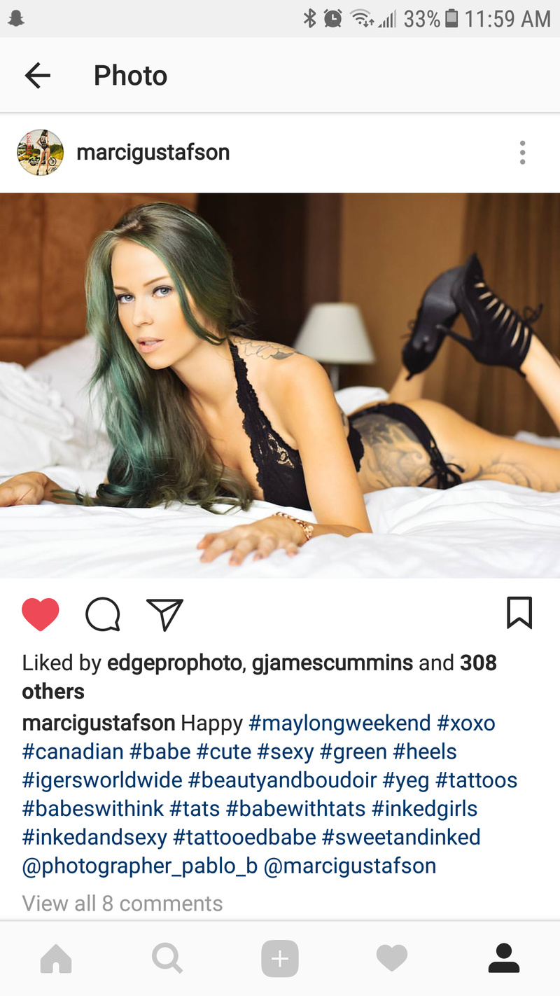 Female model photo shoot of Marci Gustafson 