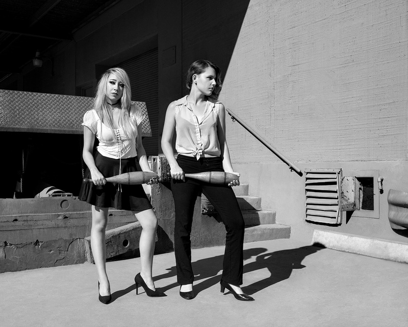 Female model photo shoot of Sierra Green and Nitrah Neon by 4 4 2 in Phoenix, AZ