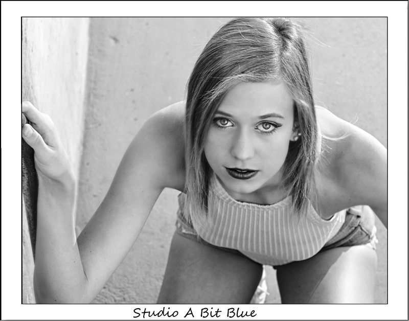 Male and Female model photo shoot of Studio A Bit Blue and Nikki Jakubowski in Studio Airpark