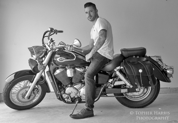Male model photo shoot of Topher Harris Photo