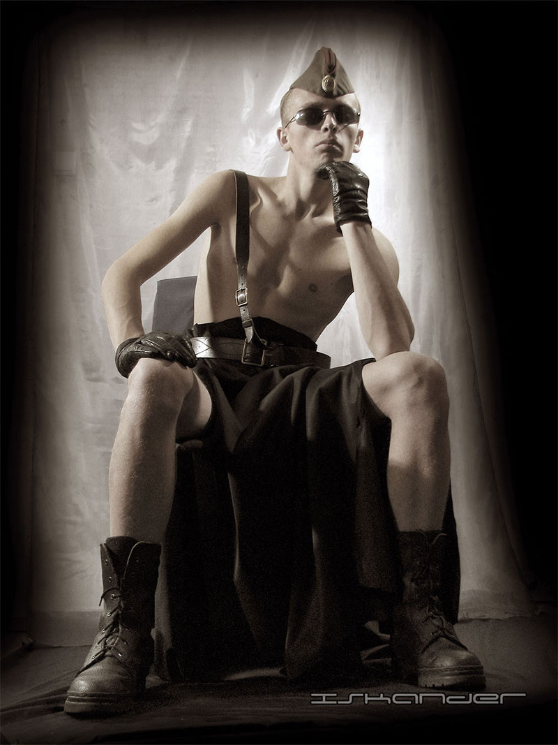 Male model photo shoot of iskander-photography in Babruisk