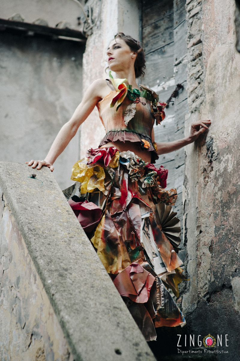 Female model photo shoot of Nina Syc Artwear