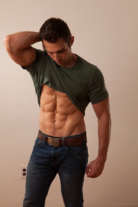 Male model photo shoot of Cal Green