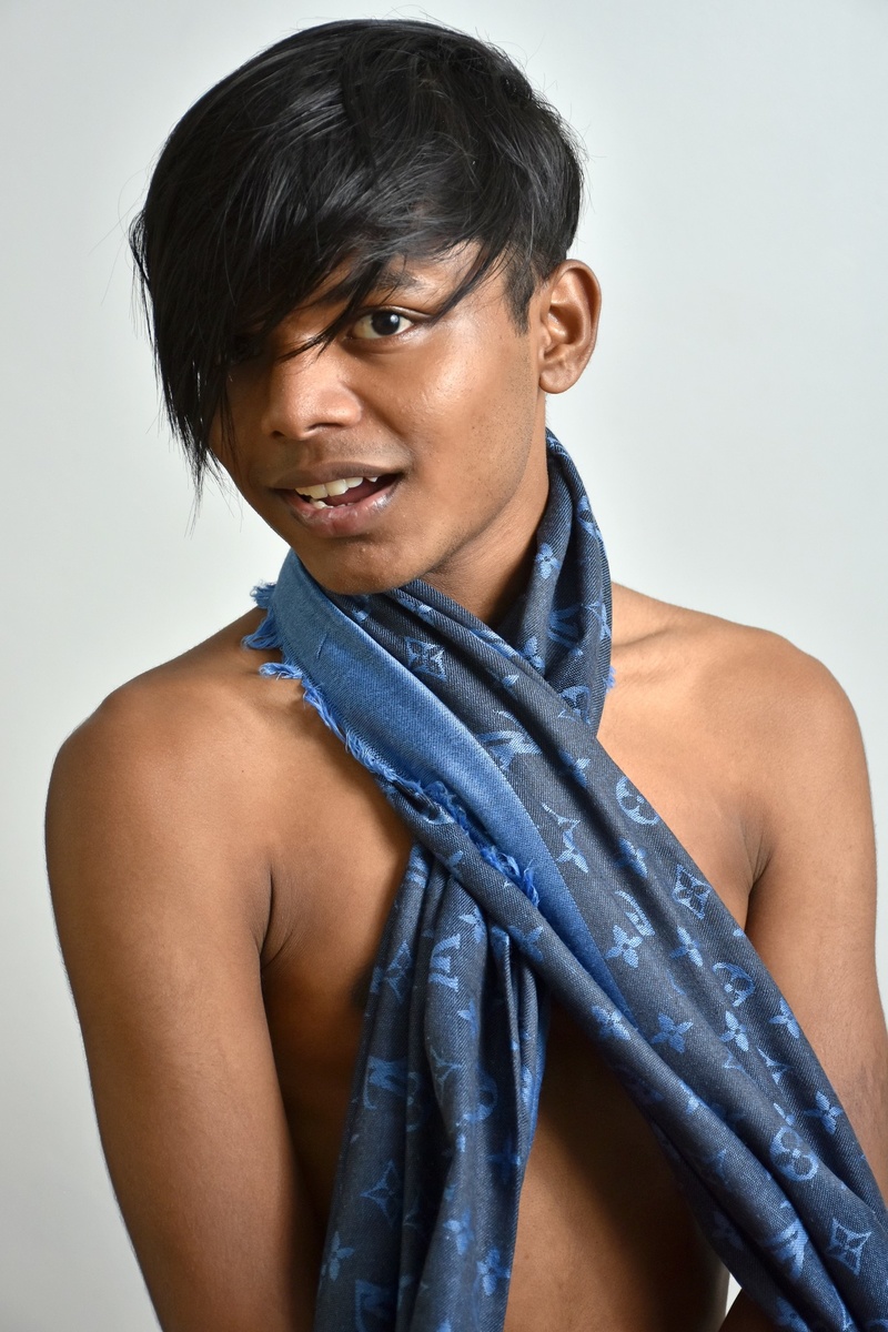 Male model photo shoot of BashuBashu by Cameratrav in Pattaya - Studio style shoot - December 2017