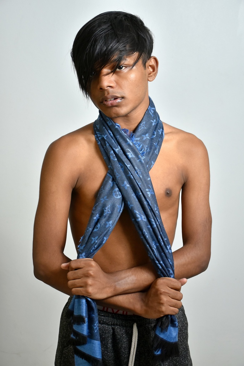 Male model photo shoot of BashuBashu by Cameratrav in Pattaya - Studio style shoot - December 2017