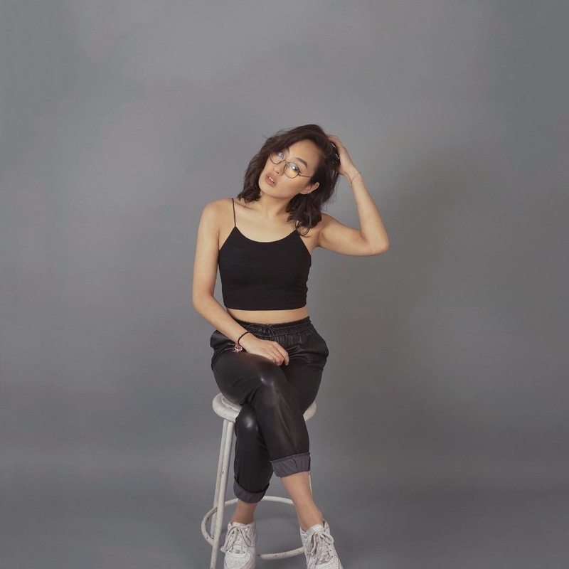 Female model photo shoot of Amy Kim