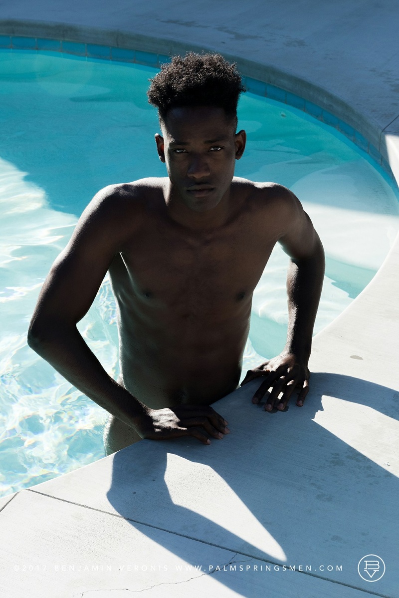 Male model photo shoot of Geremy V by Benjamin Veronis in Palm Springs, CA