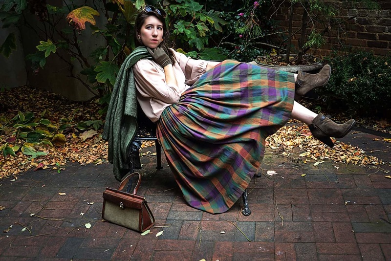 Female model photo shoot of Gwendolyn Adams in Asheville, NC