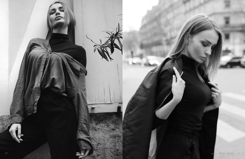 Female model photo shoot of Agata111 in Paris