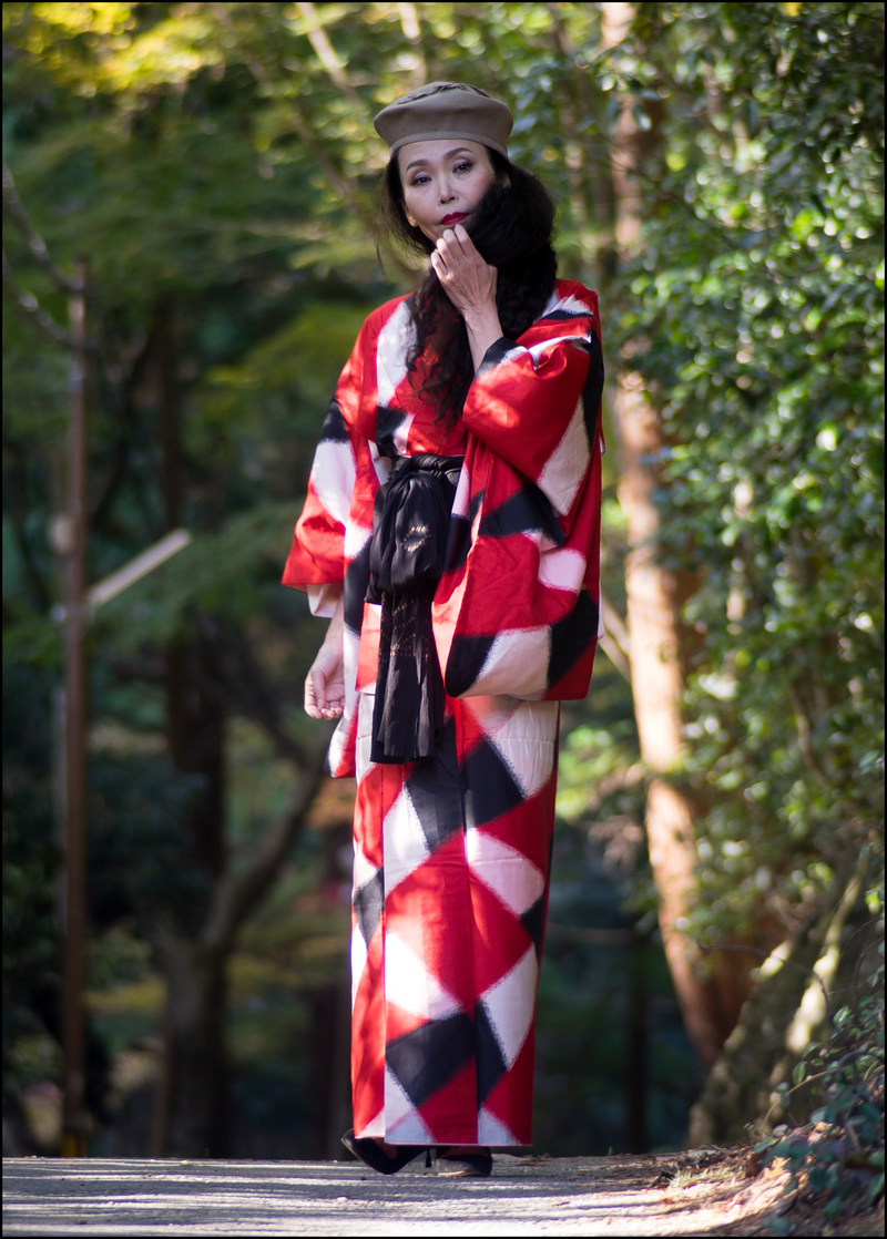 Female model photo shoot of Naima Fuku