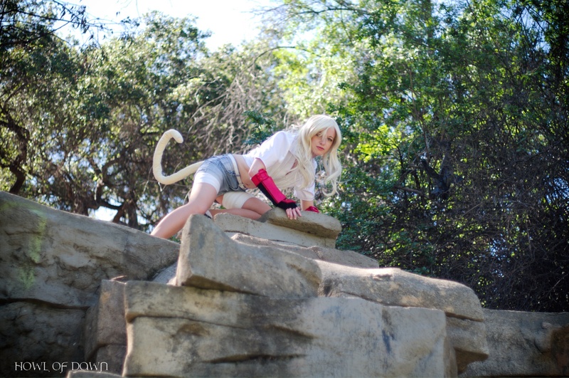 Female model photo shoot of kajicosplays in Old LA Zoo