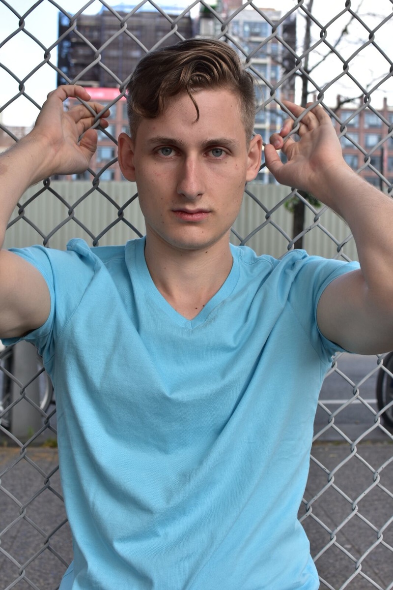 Male model photo shoot of Henryhzm in DUMBO, NYC