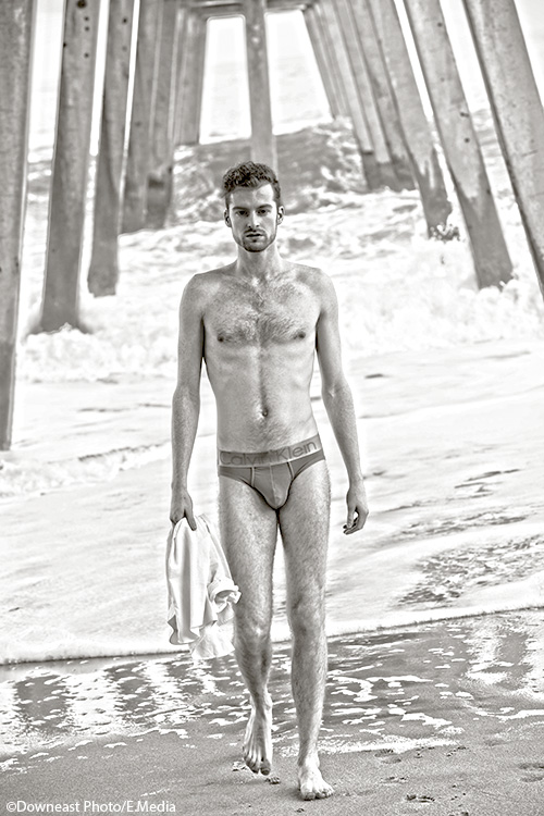 Male model photo shoot of James Cavanaugh by Downeastphoto in beach