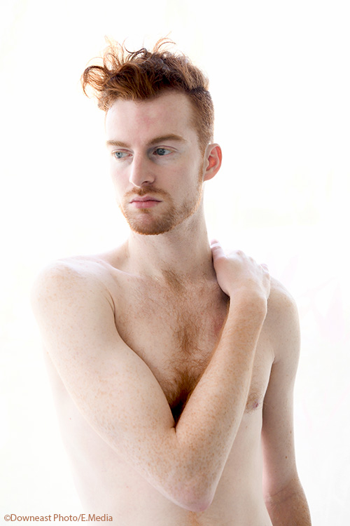 Male model photo shoot of James Cavanaugh by Downeastphoto in studio