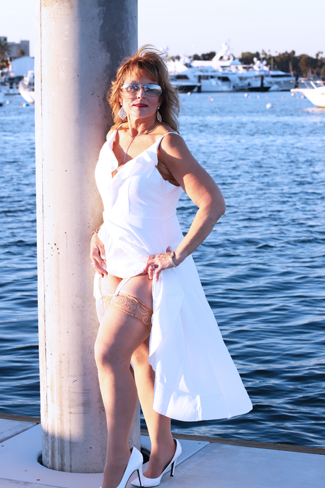 Female model photo shoot of Katarina James by GWK Images Arizona in Newport Beach, CA