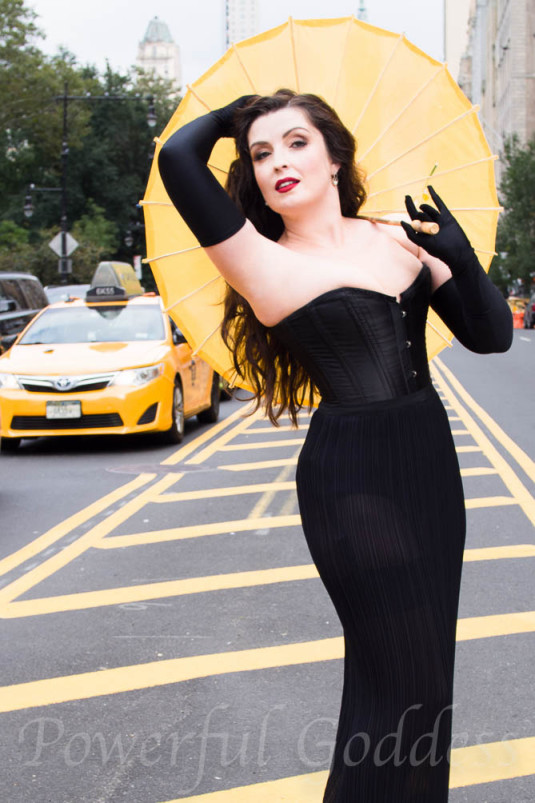 Female model photo shoot of Powerful Goddess in New York City