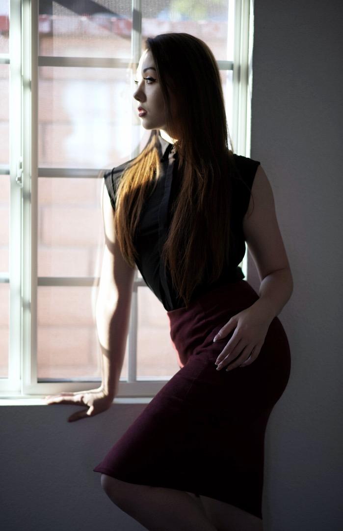 Female model photo shoot of Laura Lake_ 