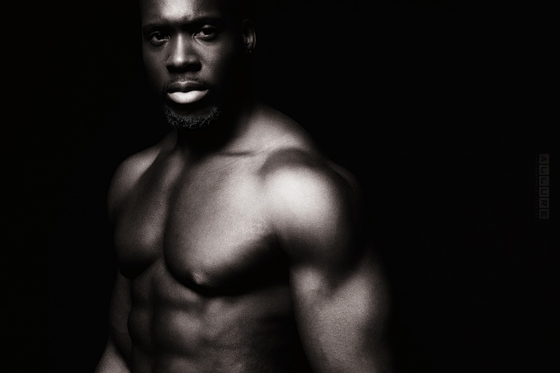Male model photo shoot of Dominique Zange in Allure Photographic Studios