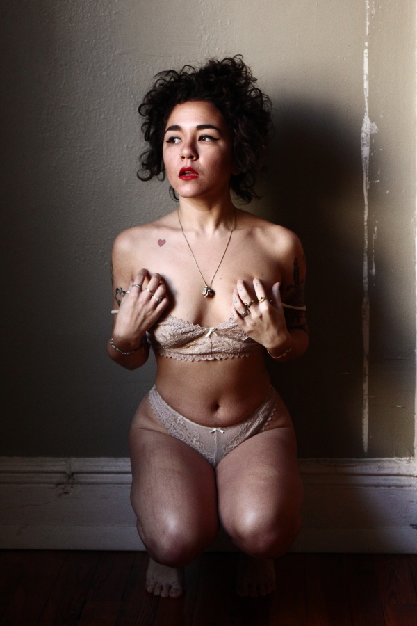Female model photo shoot of Ardiniyanti_cahaya by heck_photo in Brooklyn, NY