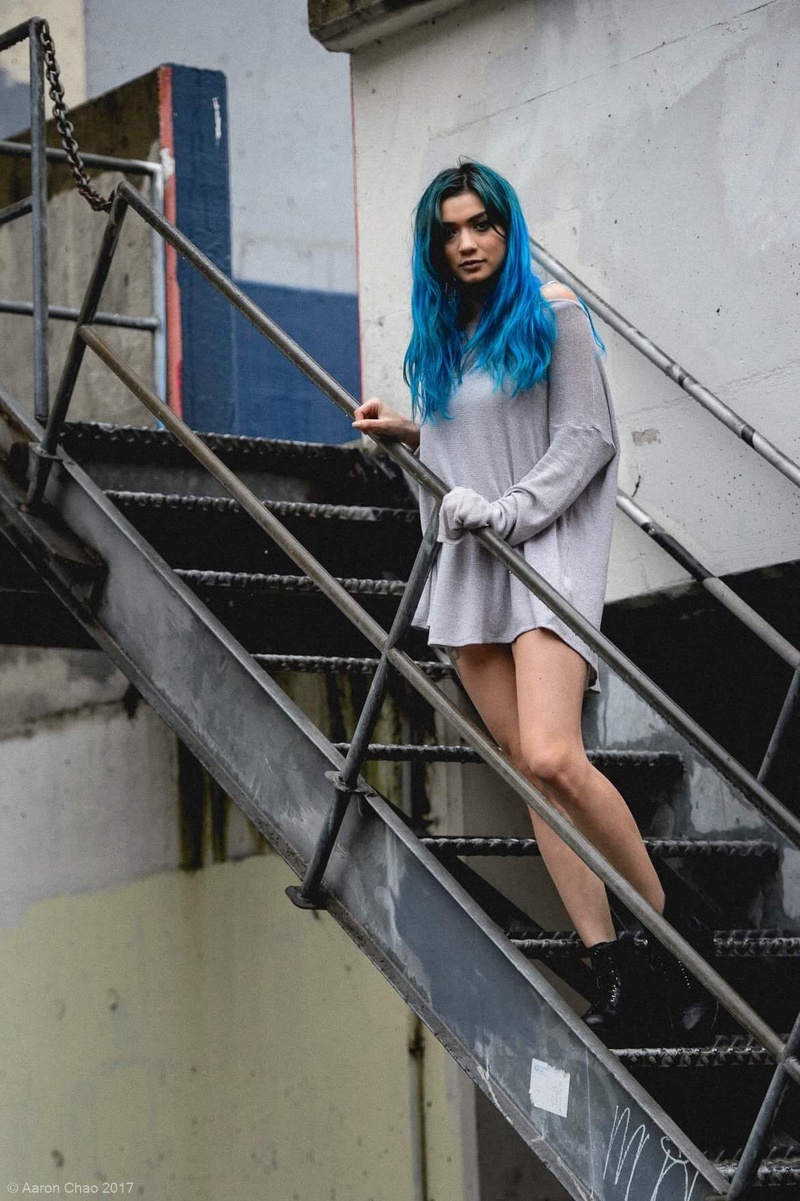 Female model photo shoot of DienCecilia in San Francisco