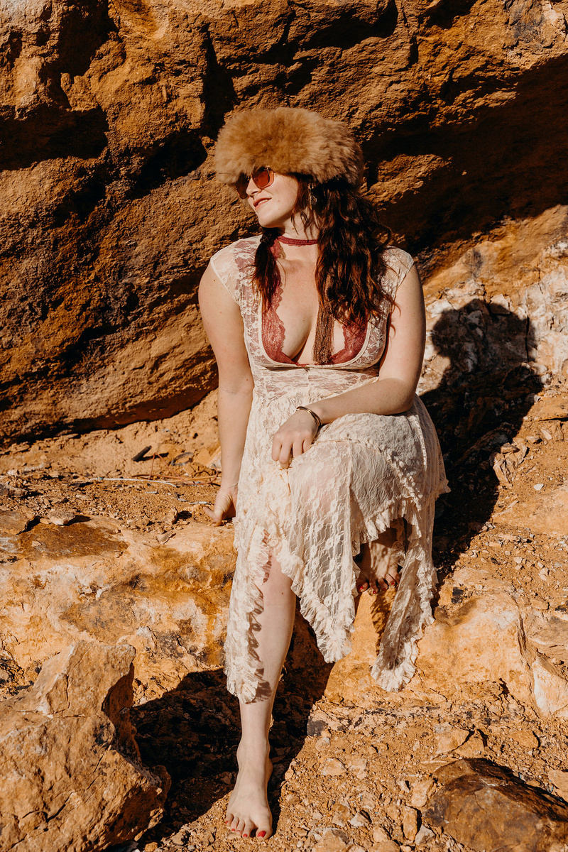Female model photo shoot of Ayala V in Grass Valley