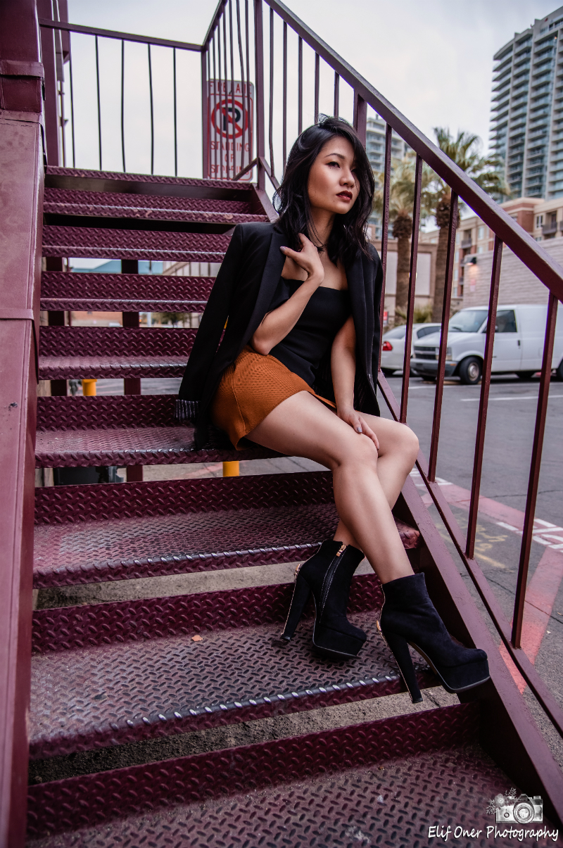 Female model photo shoot of Elora Tran by Elif O Photography in Tempe, AZ