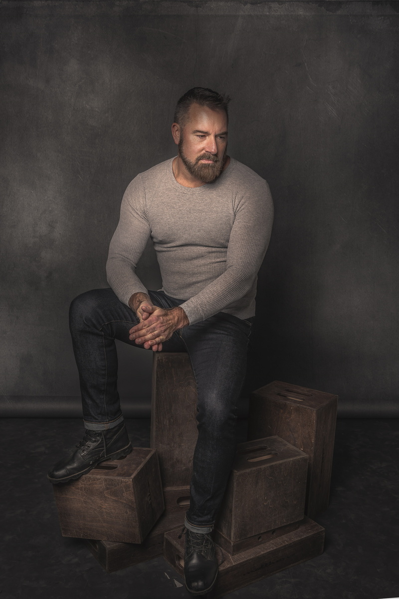 Male model photo shoot of Mike Addams by Brett Ludeke in Merrifield, VA
