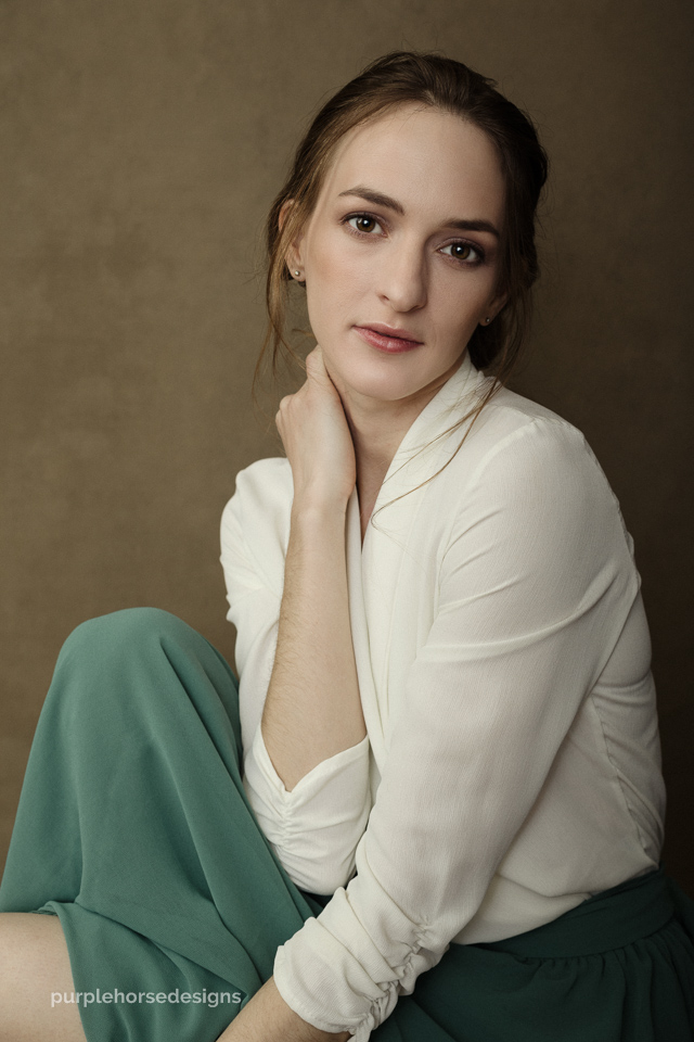 Female model photo shoot of Anna Smolens and Porcelain_Rose