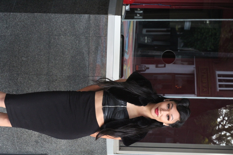 Female model photo shoot of Doja Li in Downtown San Jose